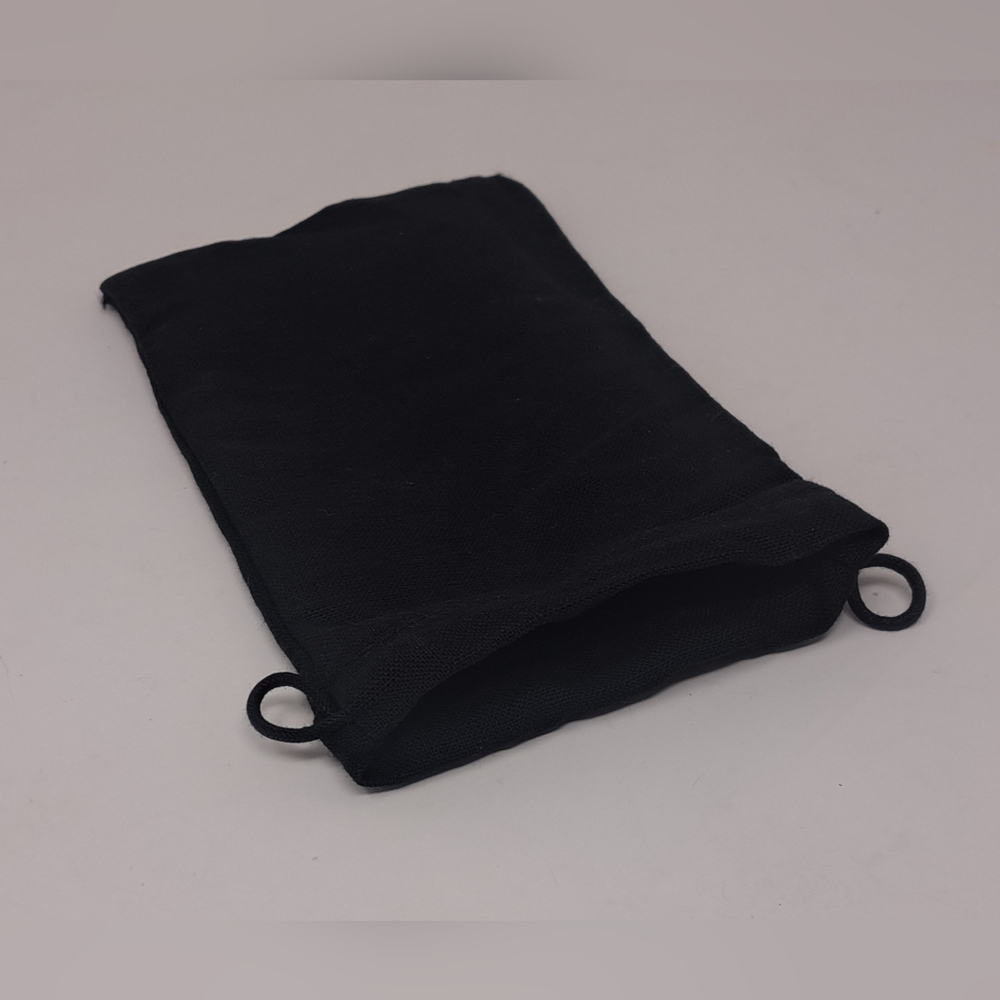 NEW Authentic Chanel Sunglasses Drawstring Storage Bag Black Glasses Jewelry - Picture 2 of 5